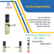 Electronic Hotel Lock stainless steel DZ-7001J in Bahrain